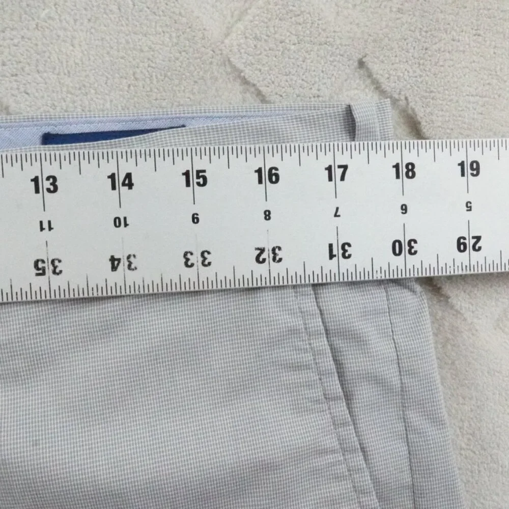 Polo Ralph Lauren Golf Mini-Check Tailored Fit Pants Mens 34x28 Gray